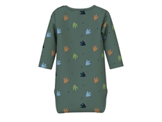 Name It dark forest dino footprint body